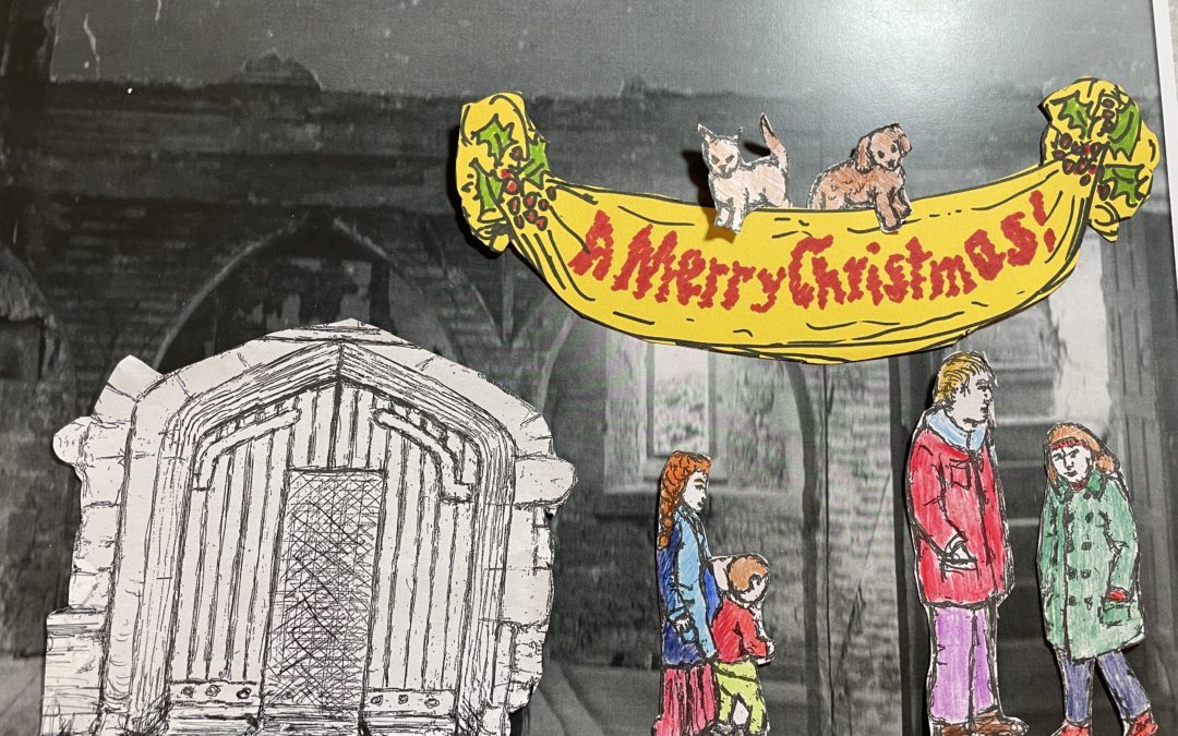 Animated Xmas Cards with Burn the Curtain